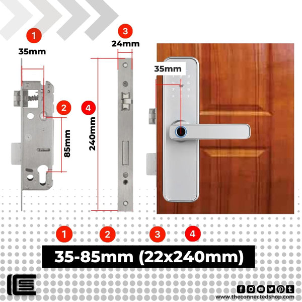 Sliding Door Smart Door Lock