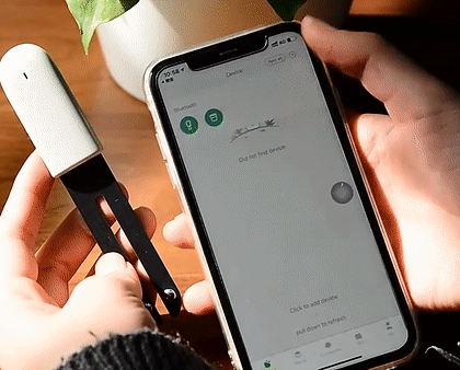connect plant sensor to mobile app